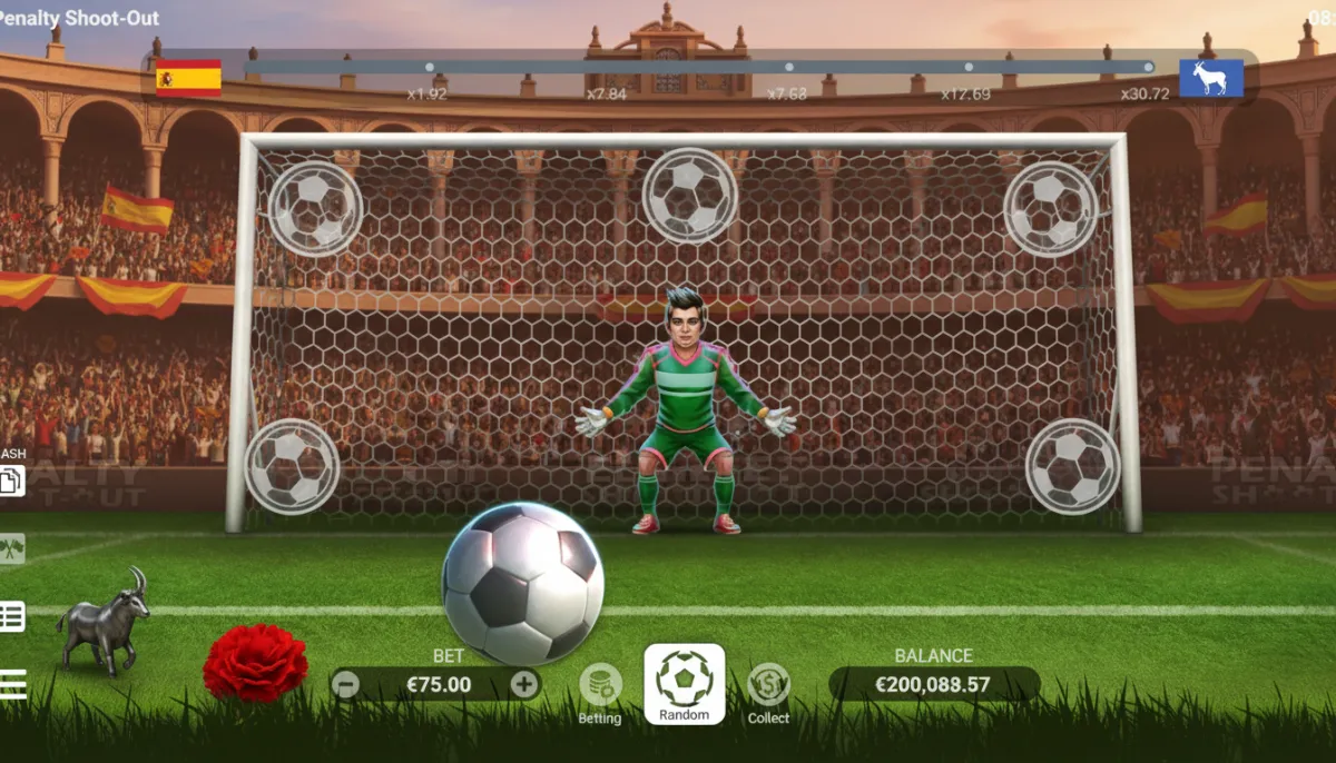 El juego responsable en Penalty Shoot Out ofrece a los jugadores la máxima seguridad al apostar